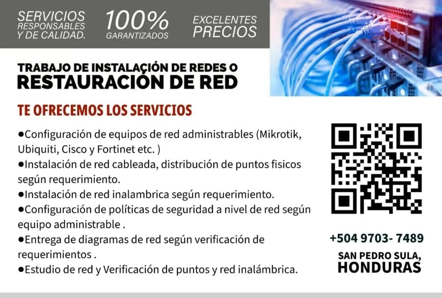 Servicios de Redes y Cableado